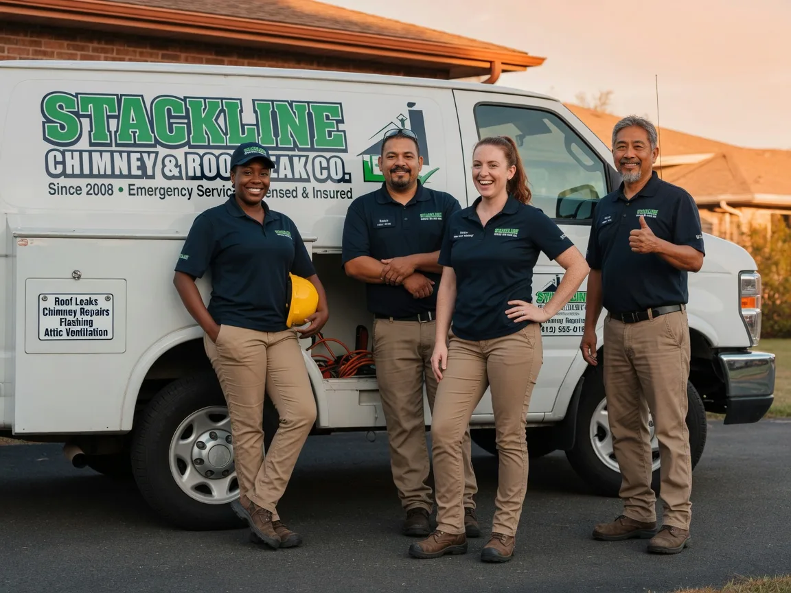 Chimney flashing repair company in Lancing, TN